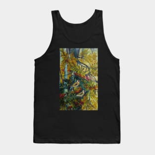 Goldfinches in the sorb-tree "sorbus aucuparia " Tank Top